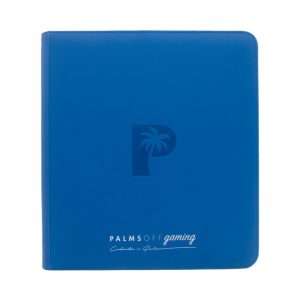 Palms Off Gaming - Collector's Series 12 Pocket Zip Trading Card Binder - BLUE
