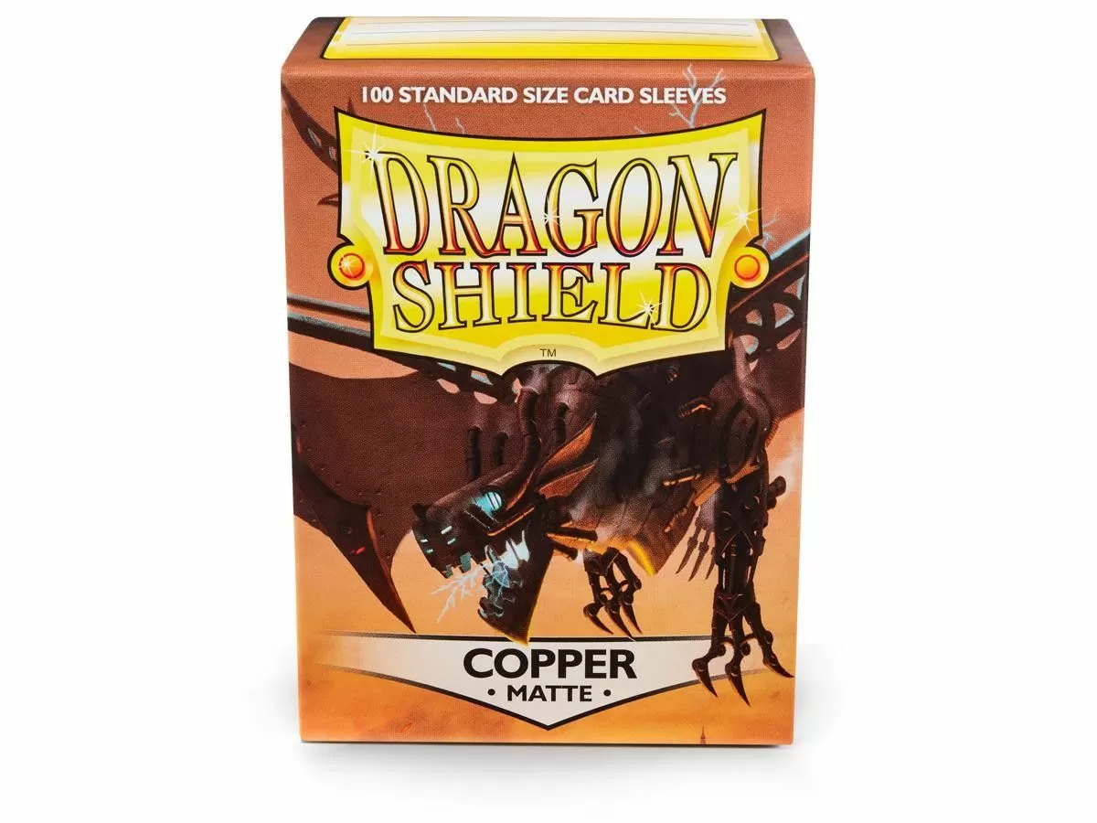 Dragon Shield: Sleeves – Matte – Copper