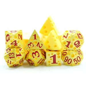 Solid Metal Cheese Dice