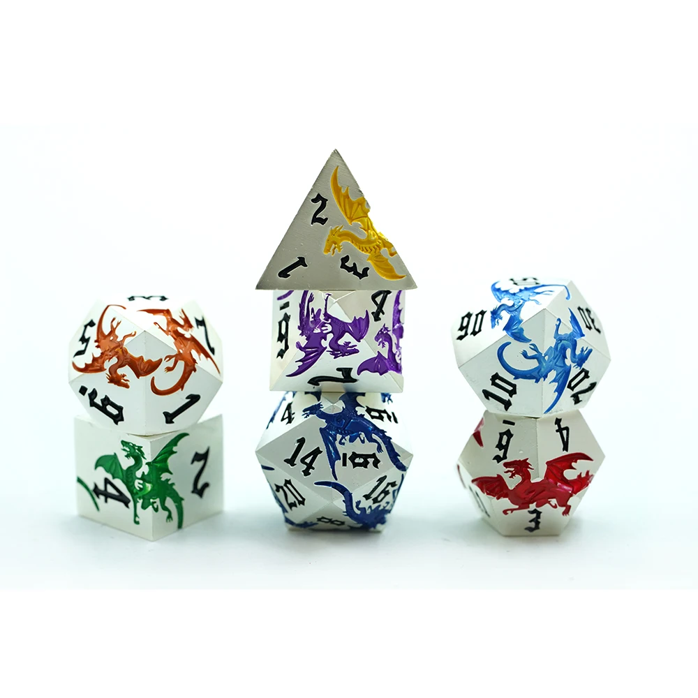 Scales of the Seven Dragons Dice Set
