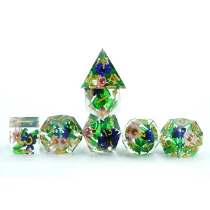 Sharp Edged Feywild Bloom Dice