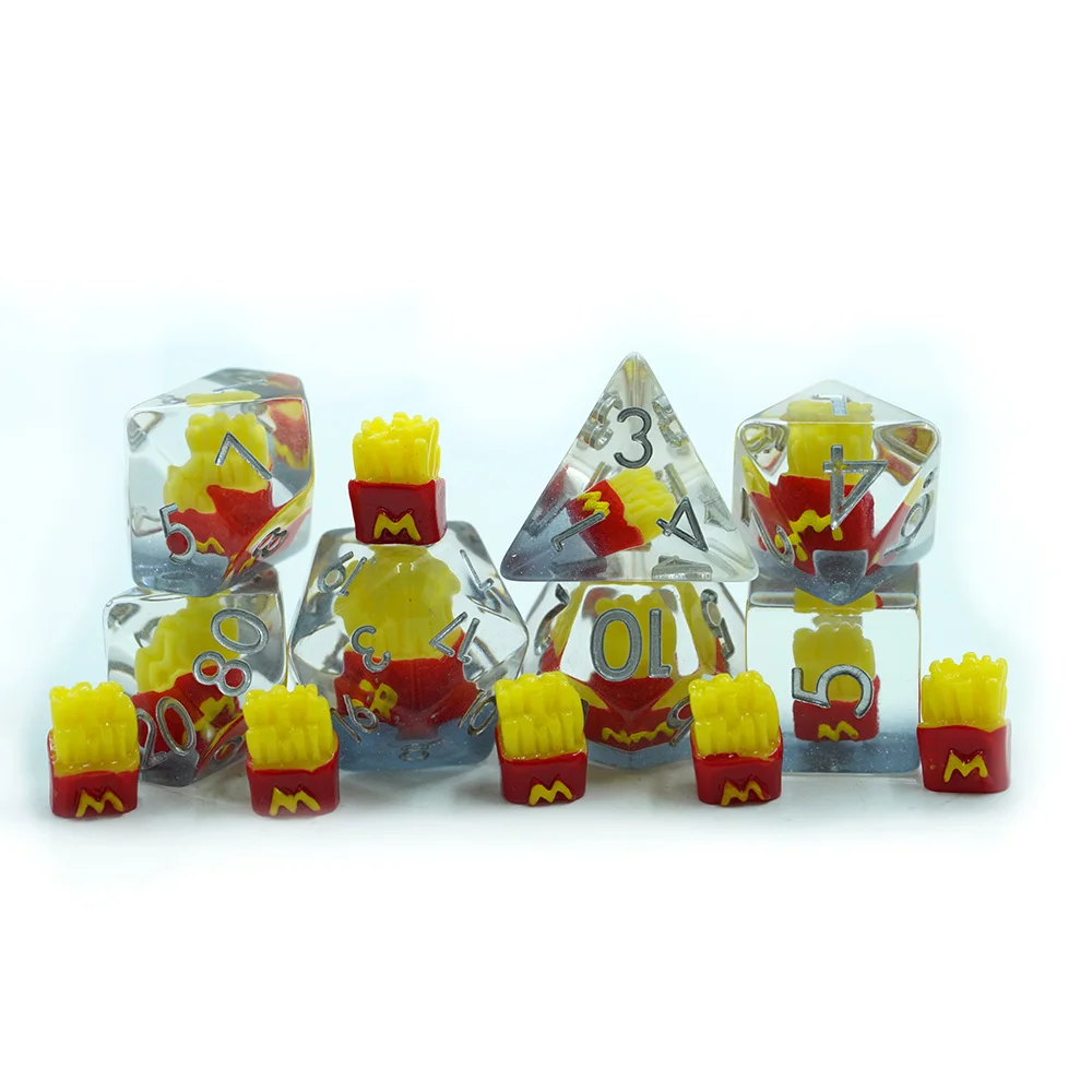 French Fries Novelty Dice Set