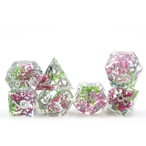 Sharp Edged Elven Bloom Dice