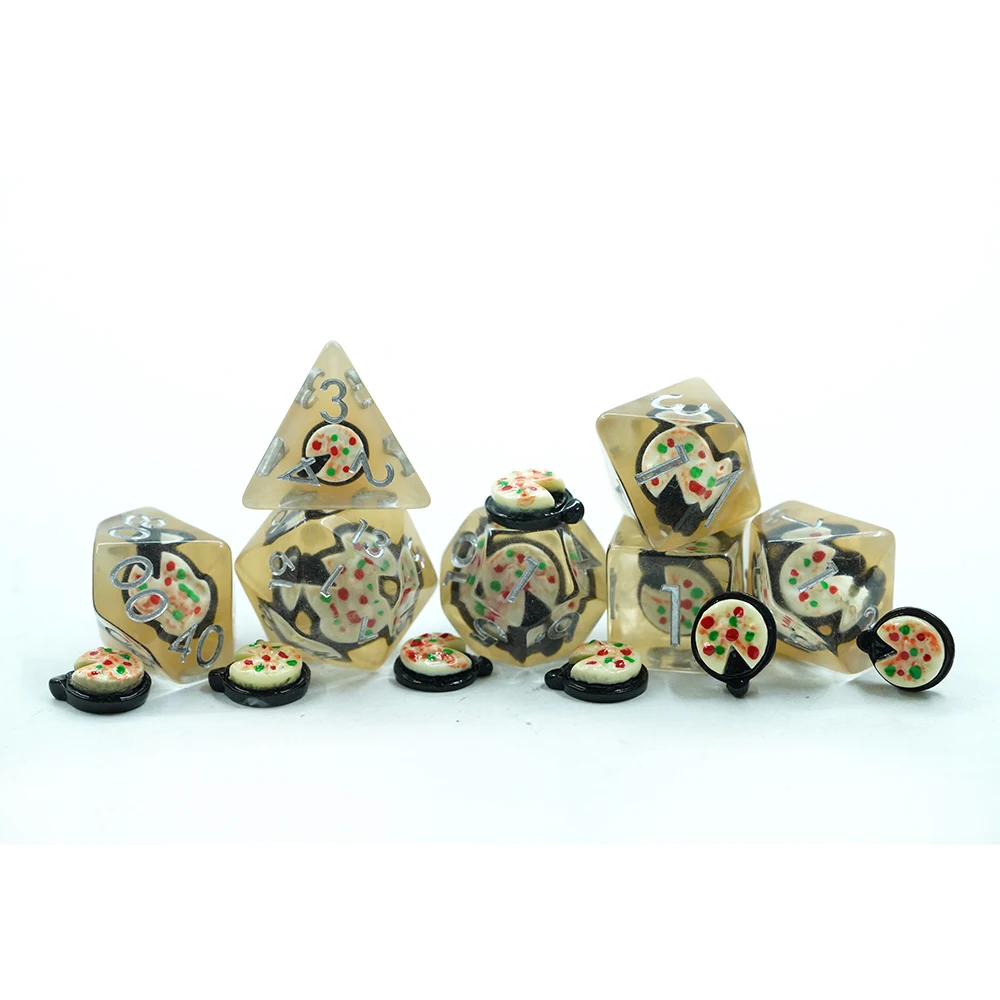 Pizza Novelty Dice Set