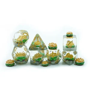 Hamburger Novelty Dice Set