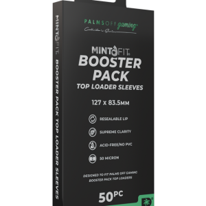 Palms Off Gaming - MintFit Booster Pack Top Loader Sleeves - 50pc