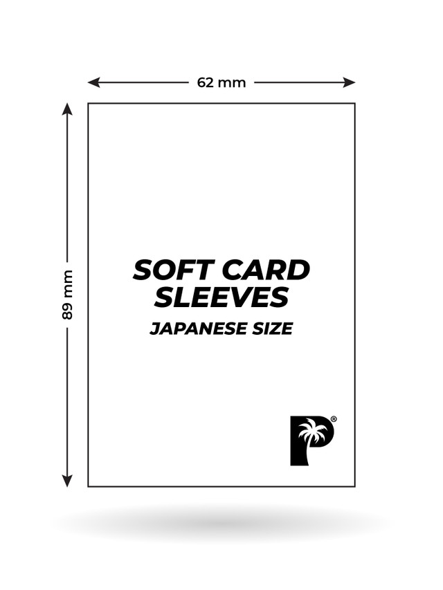 Palms Off Gaming - Soft Card Sleeves - Japanese Mini Size - 100pc - Image 3