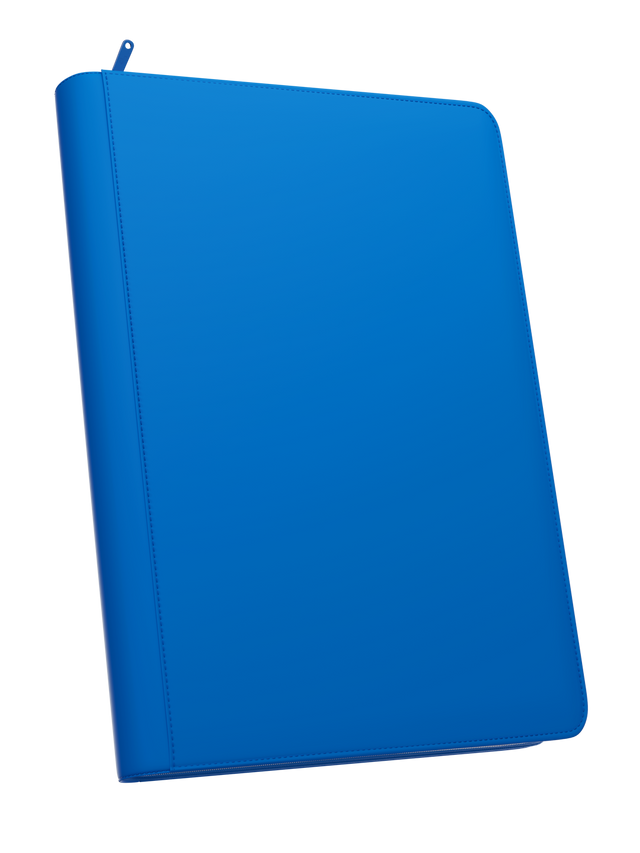 Palms Off Gaming Stealth 9 Pocket Zip Binder - Blue