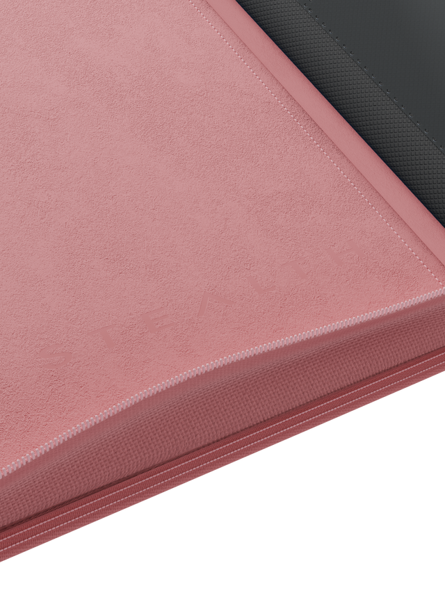Palms Off Gaming Stealth 9 Pocket Zip Binder - Pink - Image 3