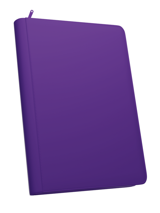Palms Off Gaming Stealth 9 Pocket Zip Binder - Purple