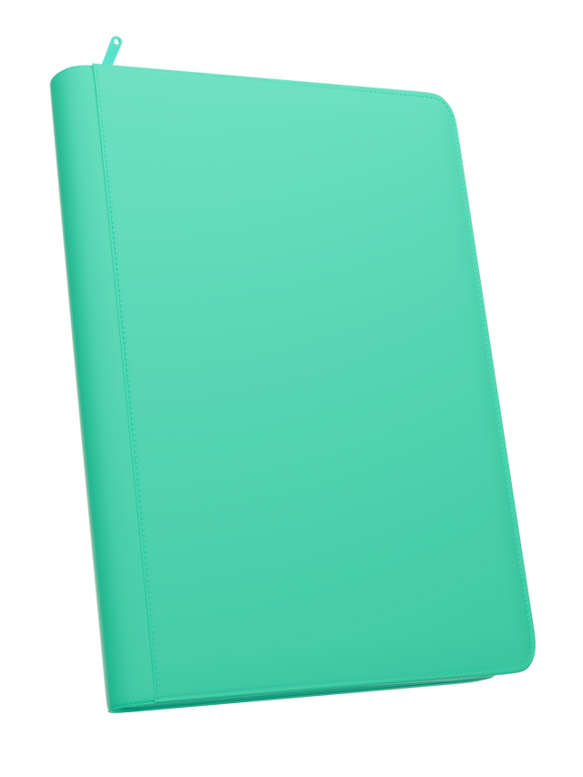 Palms Off Gaming Stealth 9 Pocket Zip Binder - Turquoise
