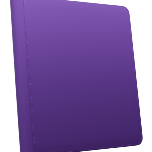 Palms Off Gaming Stealth 12 Pocket Zip Binder - Purple