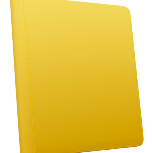 Palms Off Gaming Stealth 12 Pocket Zip Binder - Yellow