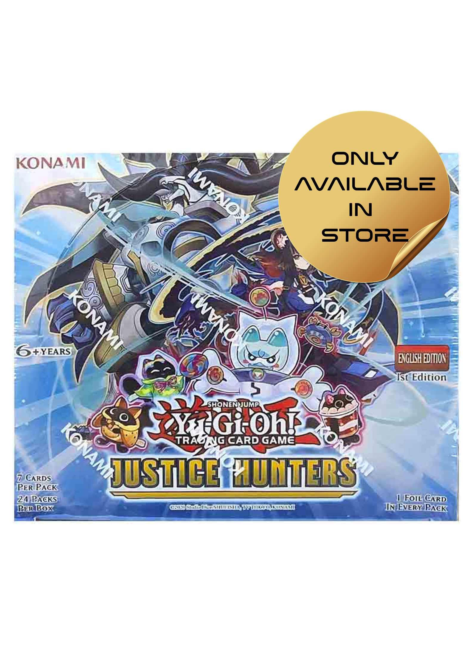 Yu-Gi-Oh! - Justice Hunters Booster Box (Display of 24)