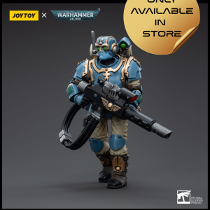Warhammer Collectibles: 1/18 Scale Astra Militarum 55th Kappic Eagles Tempestus Scion 2 Figure