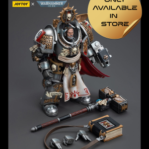 Warhammer Collectibles: 1/18 Scale Grey Knights Grand Master Voldus Figure
