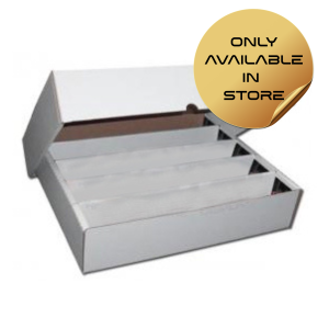 Card Storage Box - Cardboard 5000ct - 5 lane