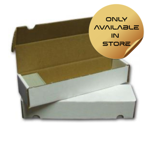 Card Storage Box - Cardboard 800ct - 1 lane