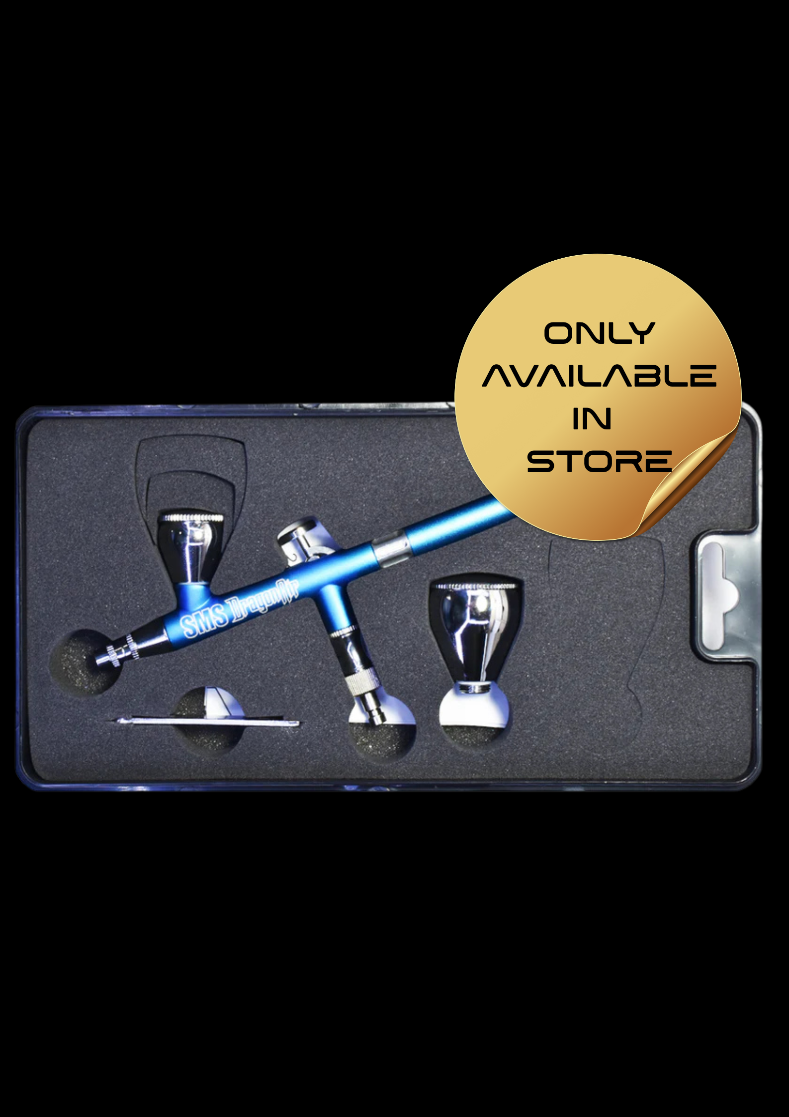 DragonAir Airbrush 0.2mm Blue