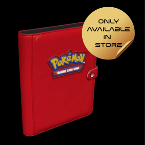 Pokemon - TCG - ULTRA PRO Premium Red Snap 4 Pocket Binder