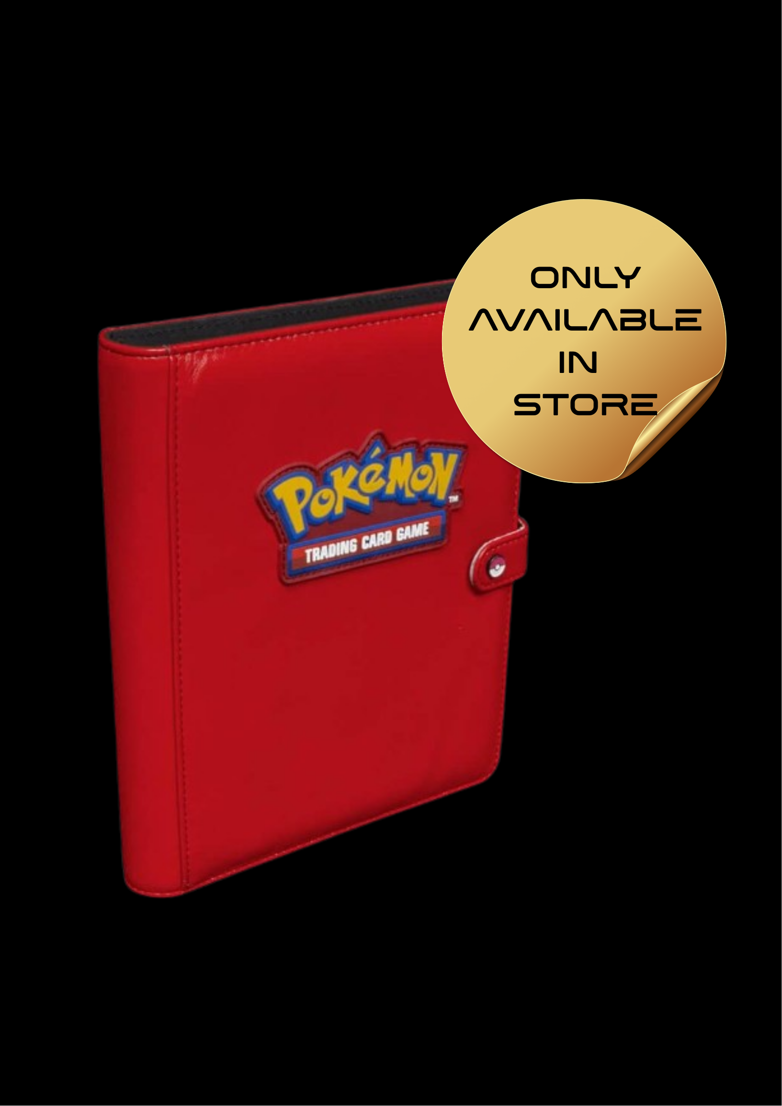 Pokemon - TCG - ULTRA PRO Premium Red Snap 4 Pocket Binder