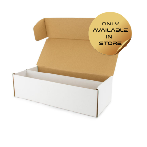 Card Storage Box - Cardboard 1600ct - 2 lanes