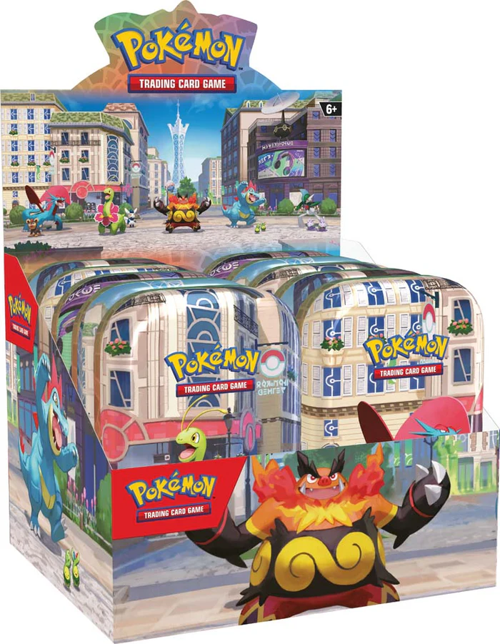 Pokemon TCG - Lumiose City Mini Tin Display