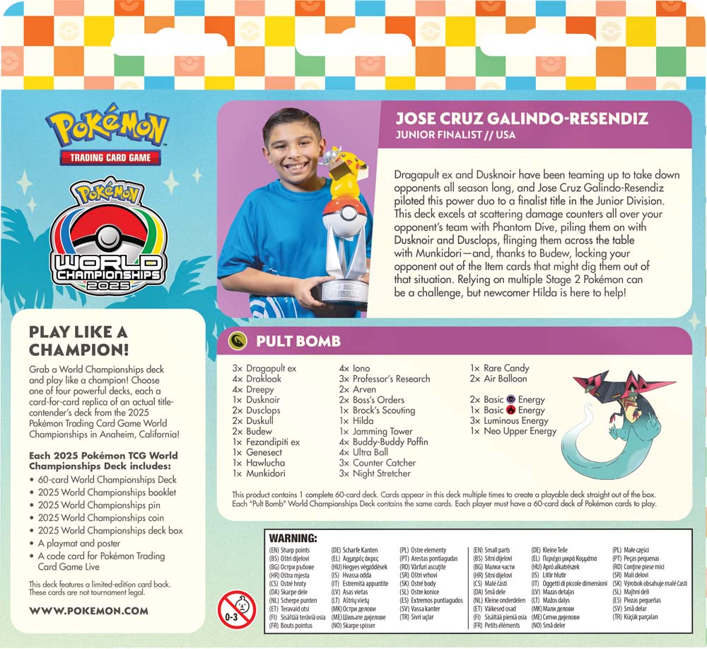 2025 Pokemon TCG World Championships Deck - Image 7