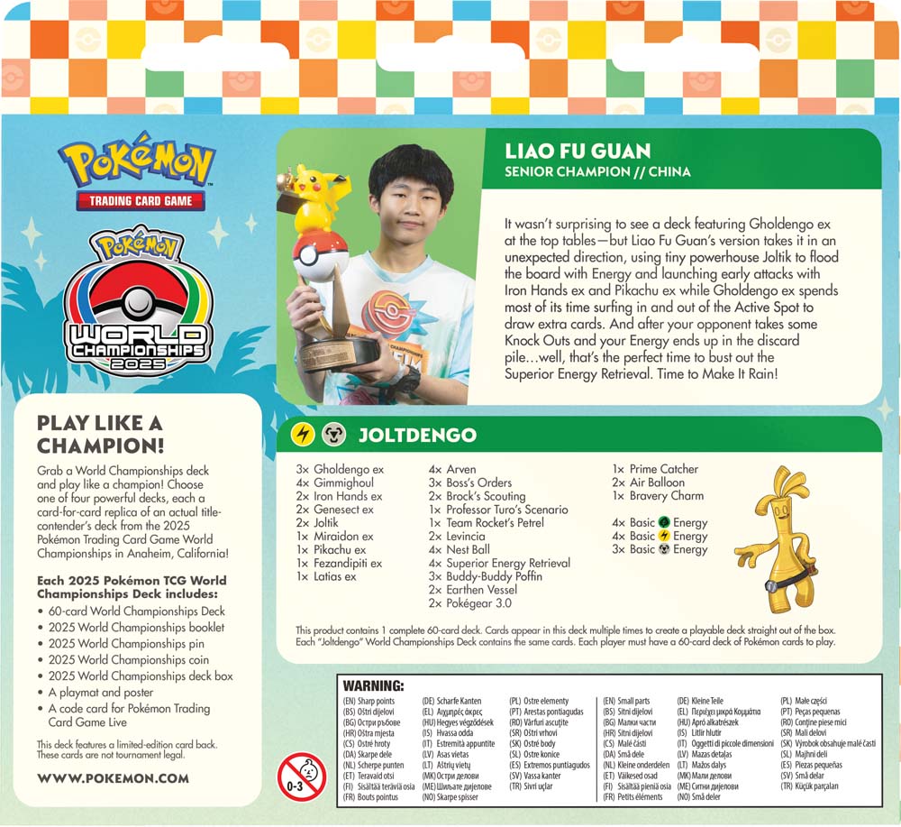 2025 Pokemon TCG World Championships Deck - Image 5