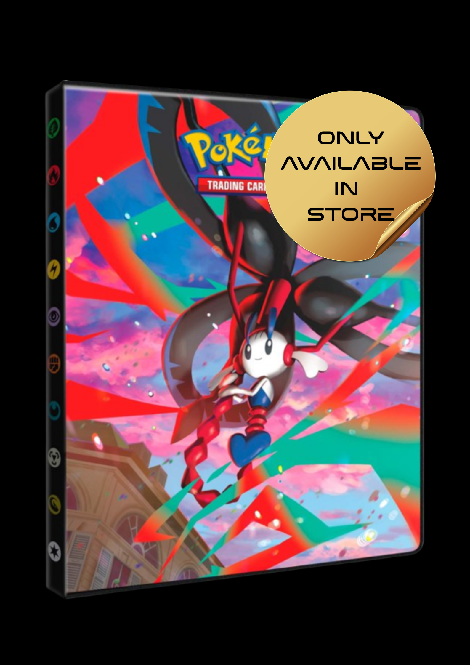 Ultra Pro Pokemon TCG Mega Evolution Chaos Rising 4-Pocket Portfolio