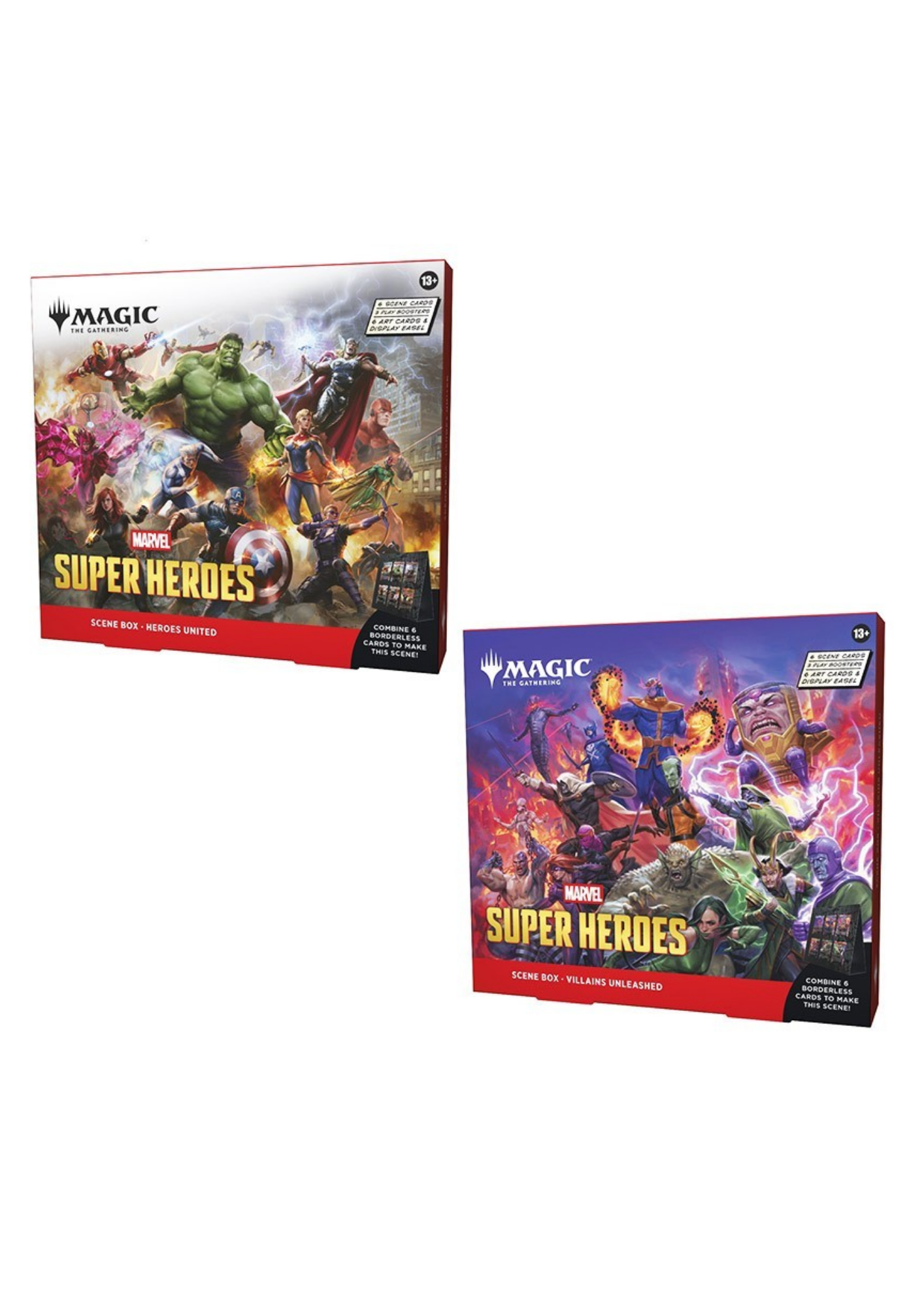 Magic Marvel Super Heroes - Scene Box Display