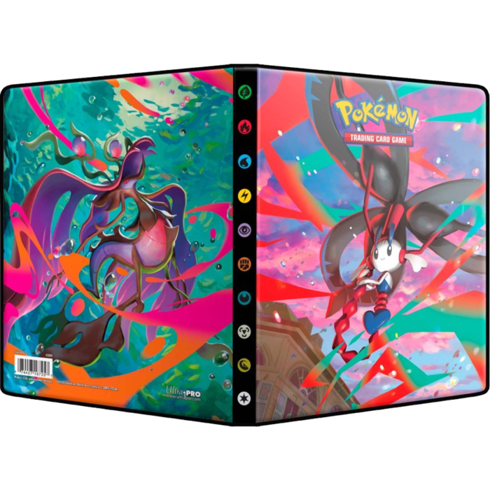 Ultra Pro Pokemon TCG Mega Evolution Chaos Rising 4-Pocket Portfolio - Image 2