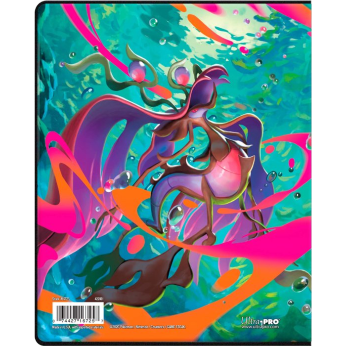 Ultra Pro Pokemon TCG Mega Evolution Chaos Rising 4-Pocket Portfolio - Image 3