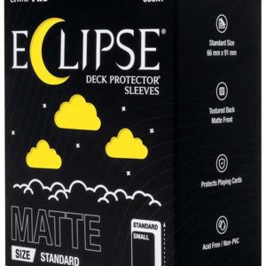 Eclipse Standard Matte Deck Protector Sleeves - Lemon Yellow (105-Pack) - Ultra Pro Card Sleeves