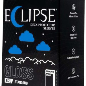 Eclipse Standard Gloss Deck Protector Sleeves - Pacific Blue (105-Pack) - Ultra Pro Card Sleeves