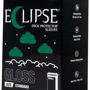 Eclipse Standard Gloss Deck Protector Sleeves - Forest Green (105-Pack) - Ultra Pro Card Sleeves