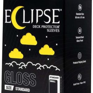 Eclipse Standard Gloss Deck Protector Sleeves - Lemon Yellow (105-Pack) - Ultra Pro Card Sleeves