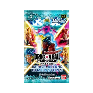 Dragon Ball Super CG Masters - Ultra-Bout Series Set 04 - Impact Beyond Dimensions (B31) - Booster Pack