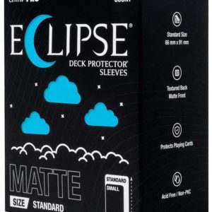 Eclipse Standard Matte Deck Protector Sleeves - Sky Blue (105-Pack) - Ultra Pro Card Sleeves