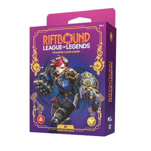 Riftbound League of Legends TCG Unleashed Vi Champion Deck