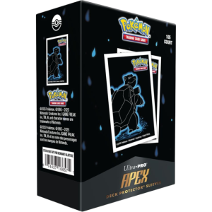 Pokemon - Neon Kanto Blastoise Apex Deck Protector Sleeves (105 Count)
