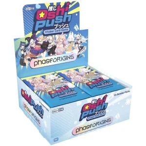 Oshi Push Vtuber Card Game Phase Origins Booster Pack