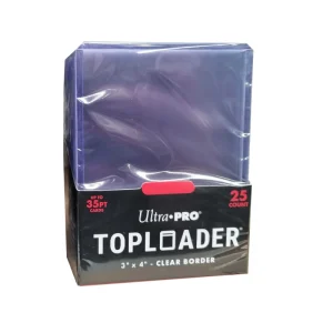 Ultra Pro - Toploader 3" x 4" Clear Regular (25)