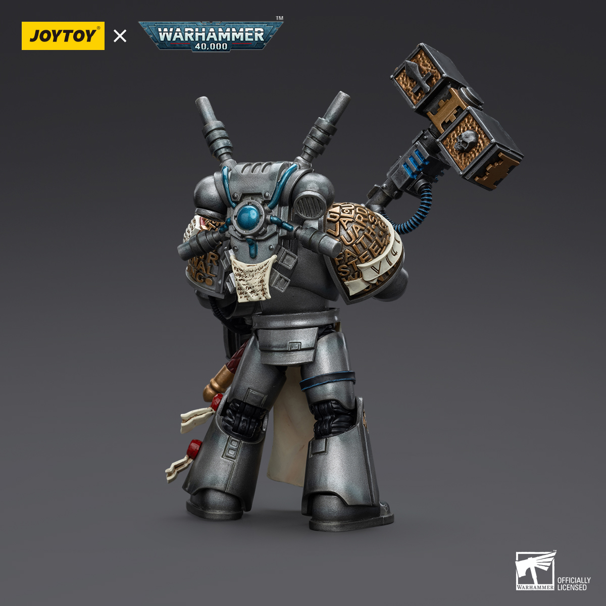 Warhammer Collectibles: 1/18 Scale Grey Knights Interceptor Squad Interceptor Justicar - Image 3